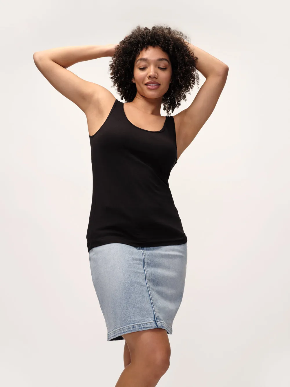 The Perfect Fit Stretch Cotton Tank