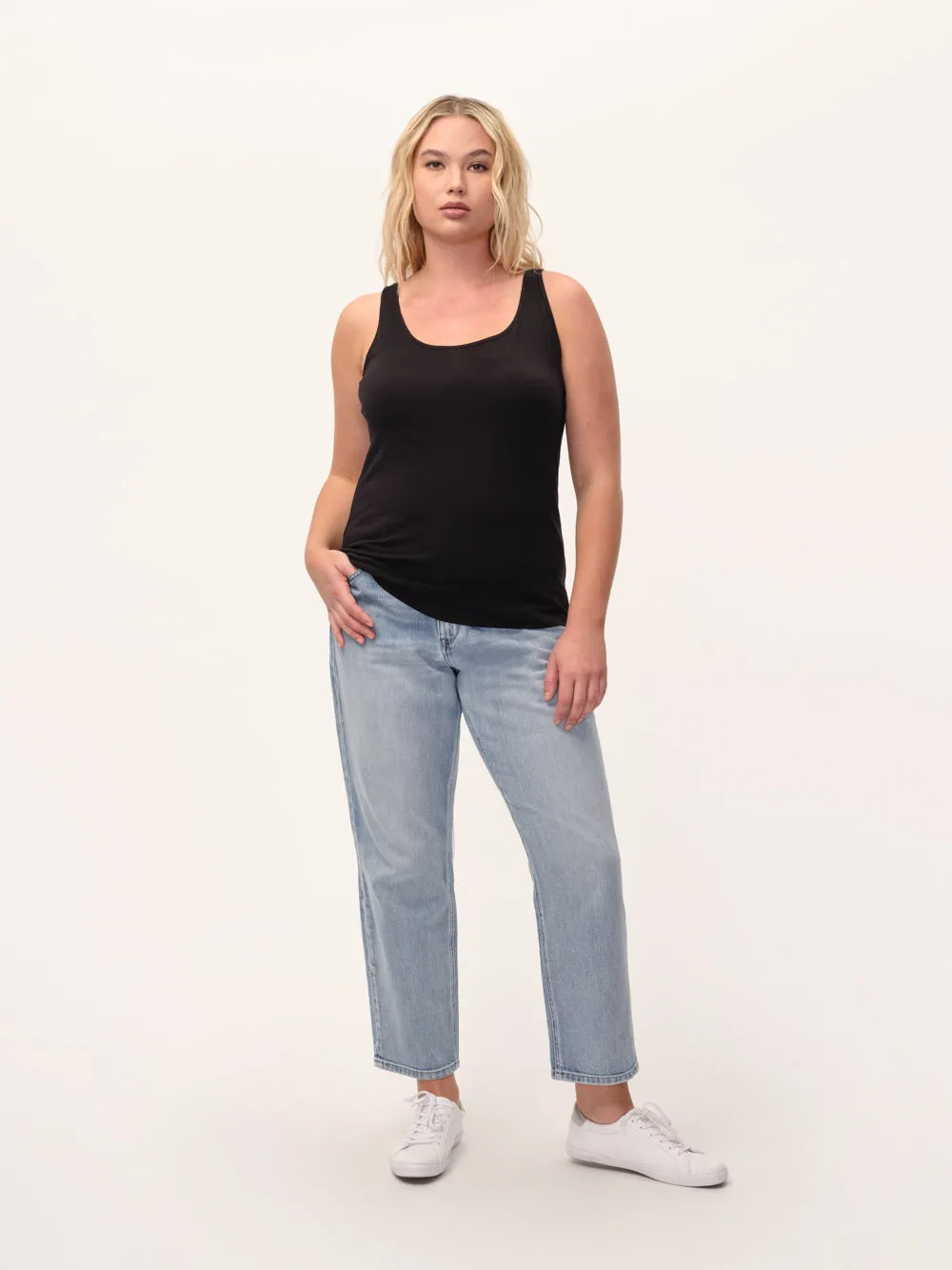 The Perfect Fit Stretch Cotton Tank