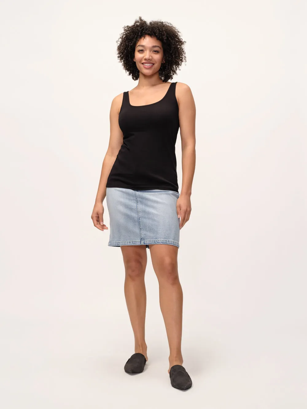 The Perfect Fit Stretch Cotton Tank