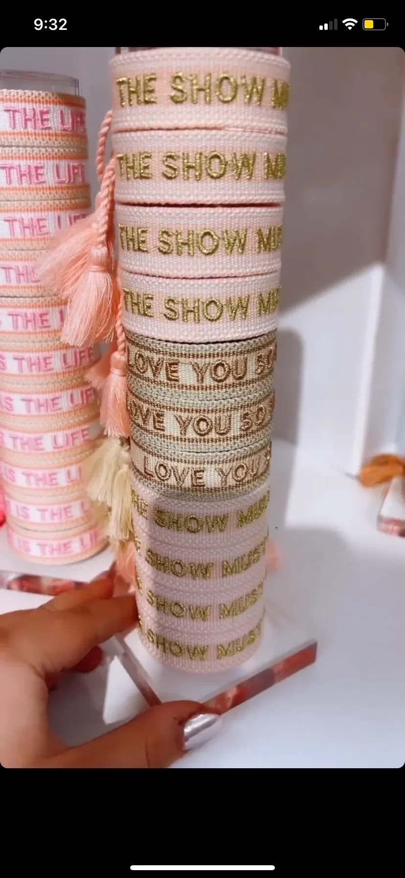 The Show Must Go On Bracelet