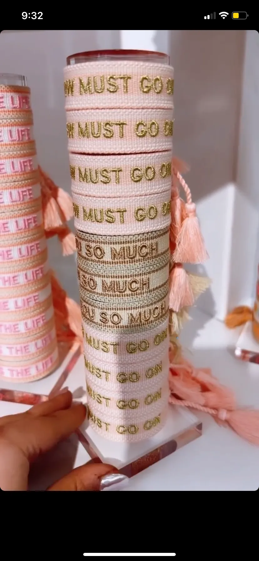The Show Must Go On Bracelet