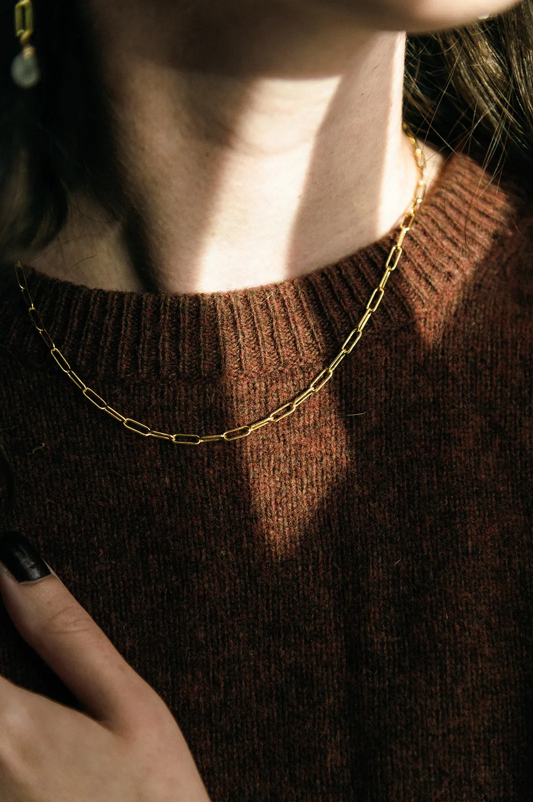 Thin Paperclip Chain