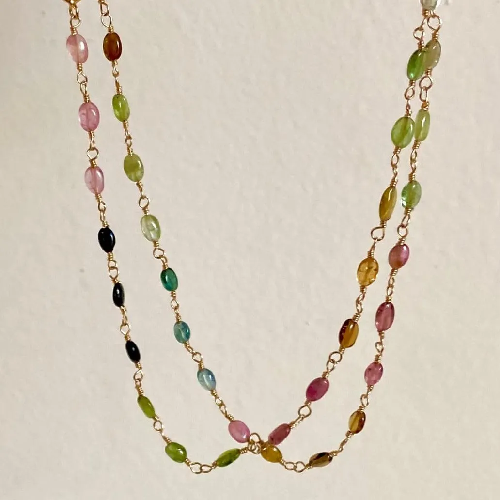 Tourmaline Necklace - Mona