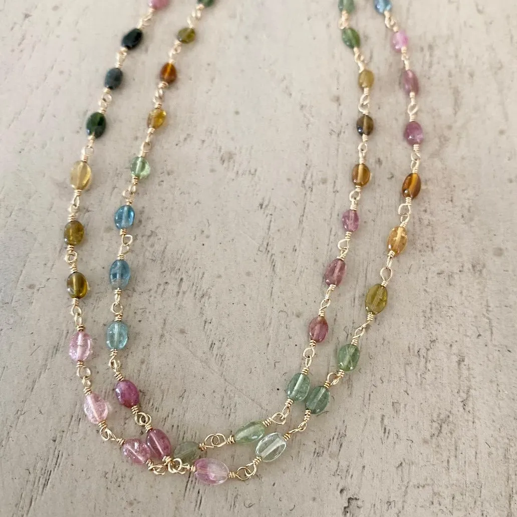 Tourmaline Necklace - Mona