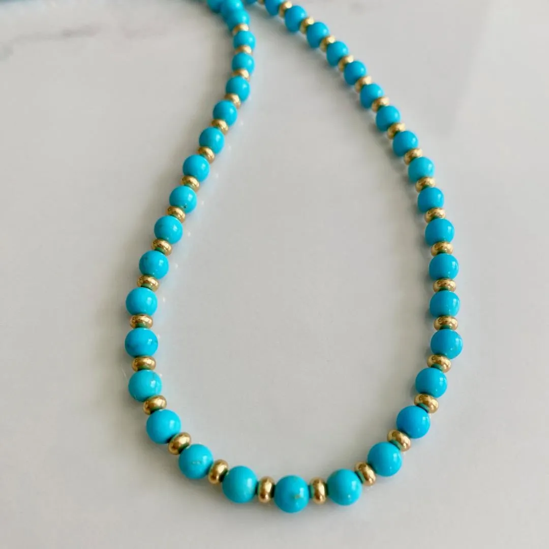 Turquoise Necklace - Sleeping Beauty