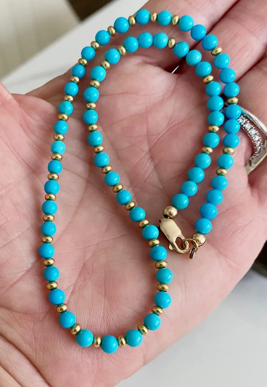 Turquoise Necklace - Sleeping Beauty