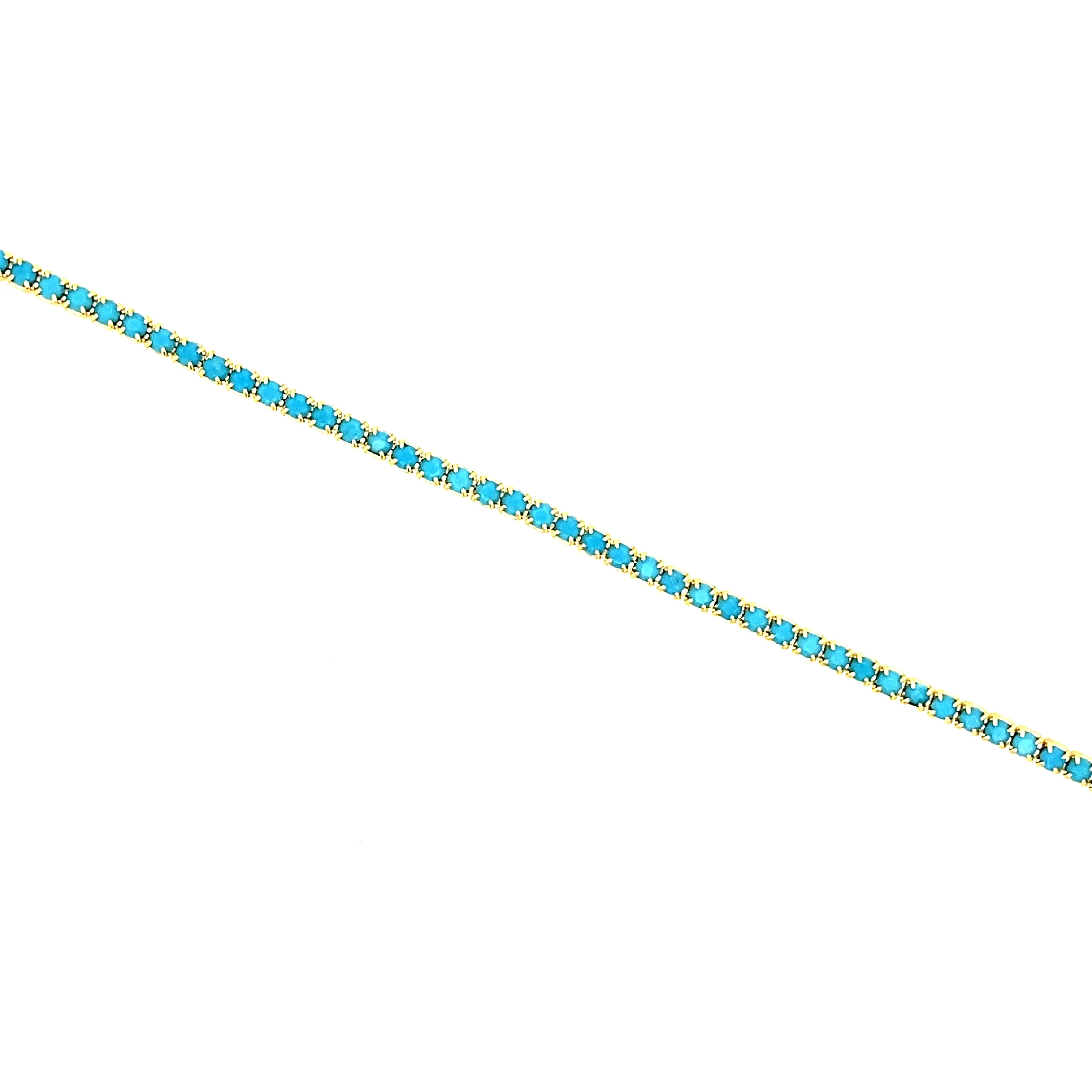 Turquoise Tennis Choker